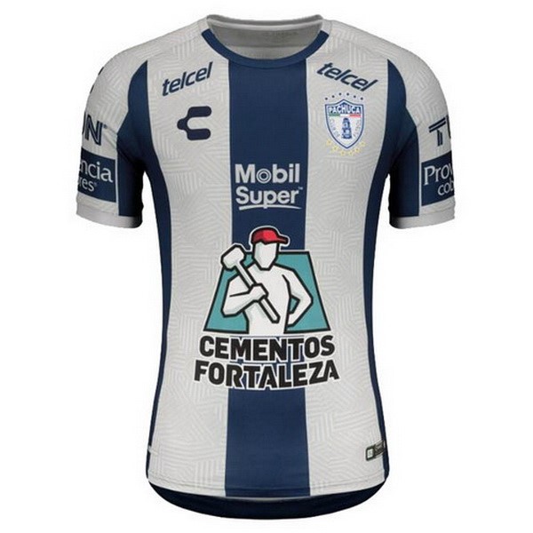 Tailandia Camiseta Pachuca Primera Equipación 2020-2021 Azul Blanco